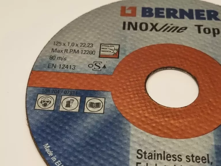 TARCZA DO METALU BERNER INOXLINE TOP 38500