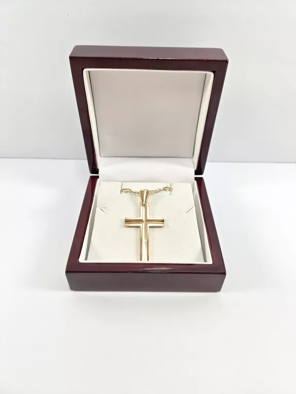 ZŁOTA ZAWIESZKA KRZYŻ 583 7,69G
