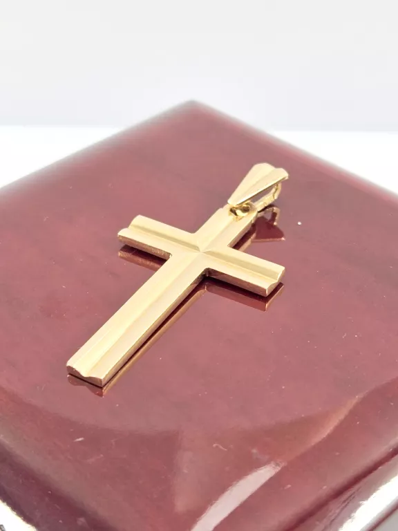 ZŁOTA ZAWIESZKA KRZYŻ 583 7,69G