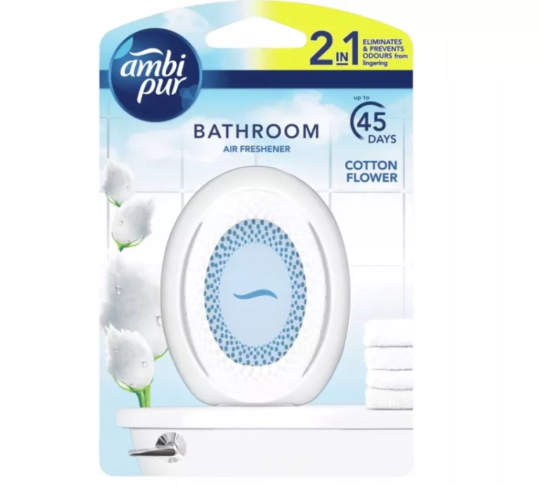 AMBI PUR BATHROOM COTTON FLOWER