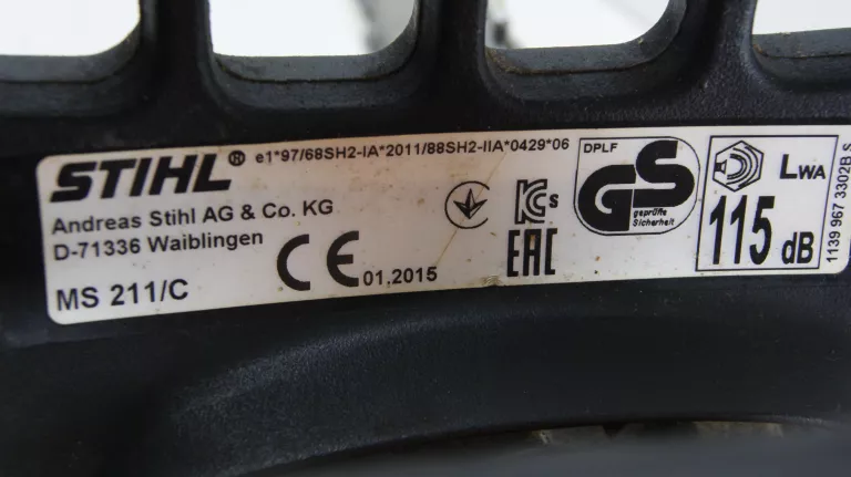 PIŁA SPALINOWA STIHL MS 211 2015