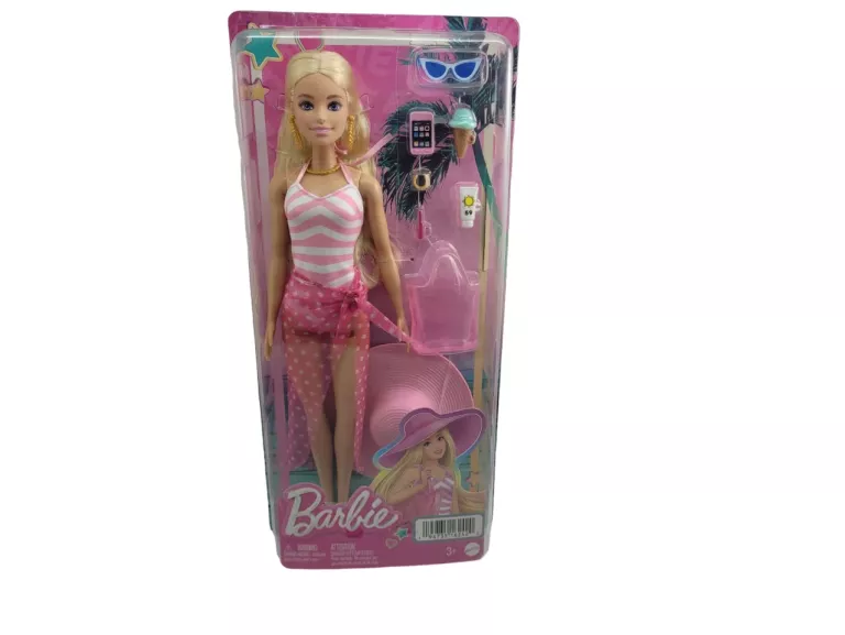 LALKA BARBIE NA PLAŻY HPL73