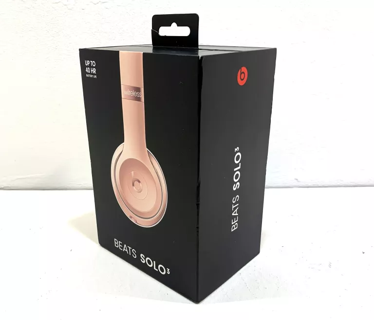 SŁUCHAWKI BEATS SOLO3 WIRELESS ROSE ZŁOTE