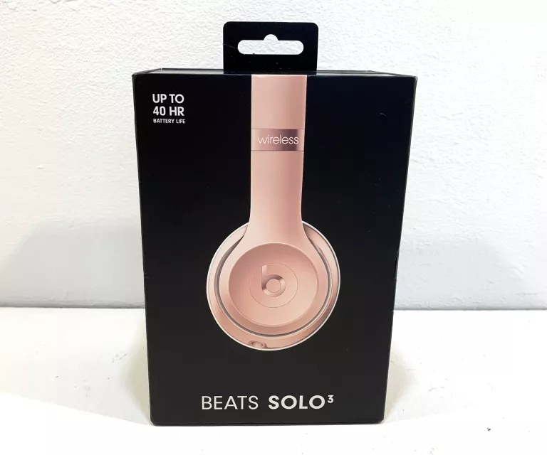 SŁUCHAWKI BEATS SOLO3 WIRELESS ROSE ZŁOTE