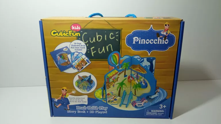 PUZZLE 3D KIDS CUBICFUN PINOCCHIO