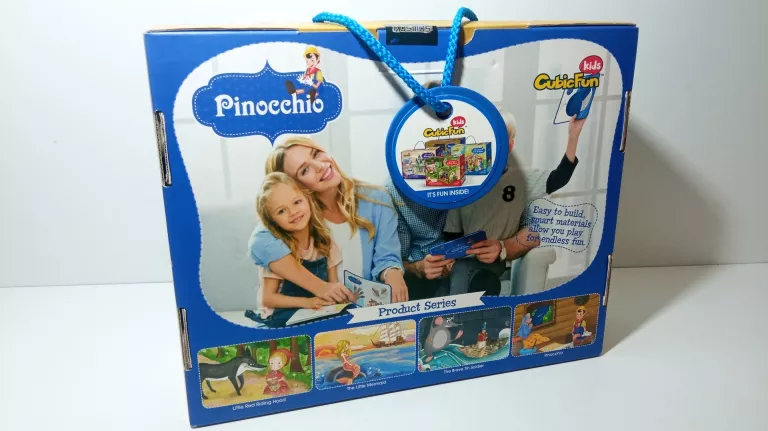 PUZZLE 3D KIDS CUBICFUN PINOCCHIO