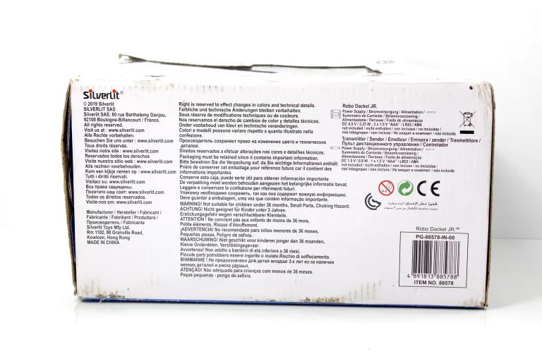 STEROWANY PIESEK ROBO DACKEL JUNIOR SILVERLIT