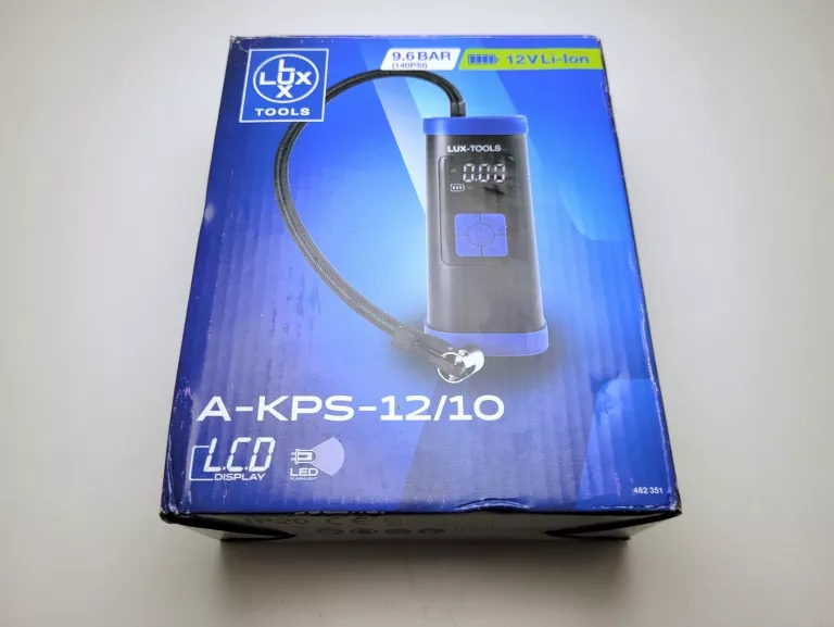 POMPKA POWIETRZA LUX MINI 12V A-KPS-12/10
