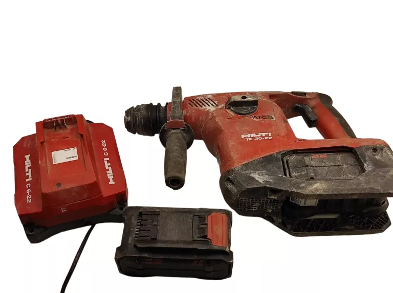 MLOT HILTI TE 30-22 2AKU ŁAODWARKA WALIZKA
