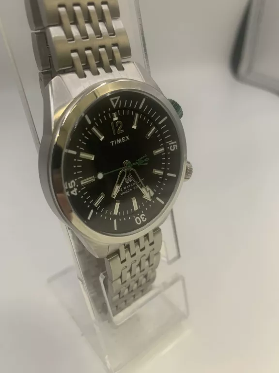 ZEGAREK MĘSKI TIMEX TW2V49700 SREBRNY BRANSOLETA