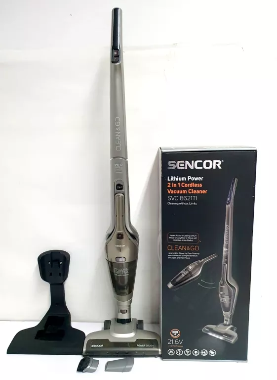 ODKURZACZ PIONOWY SENCOR SVC 8621TI KOMPLET