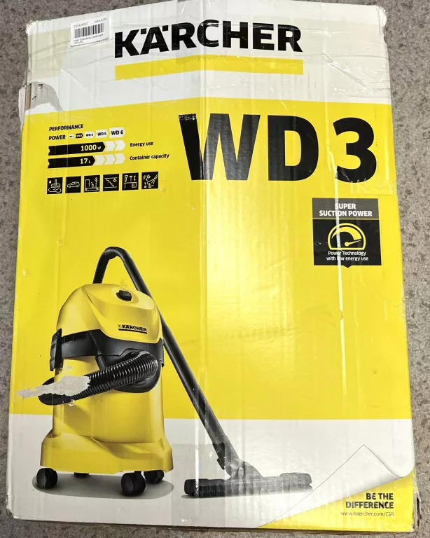 ODKURZACZ KARCHER WD3