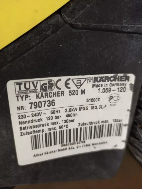 MYJKA KARCHER 520M