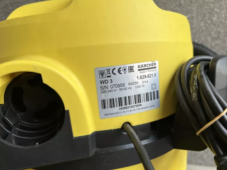 ODKURZACZ KARCHER WD3