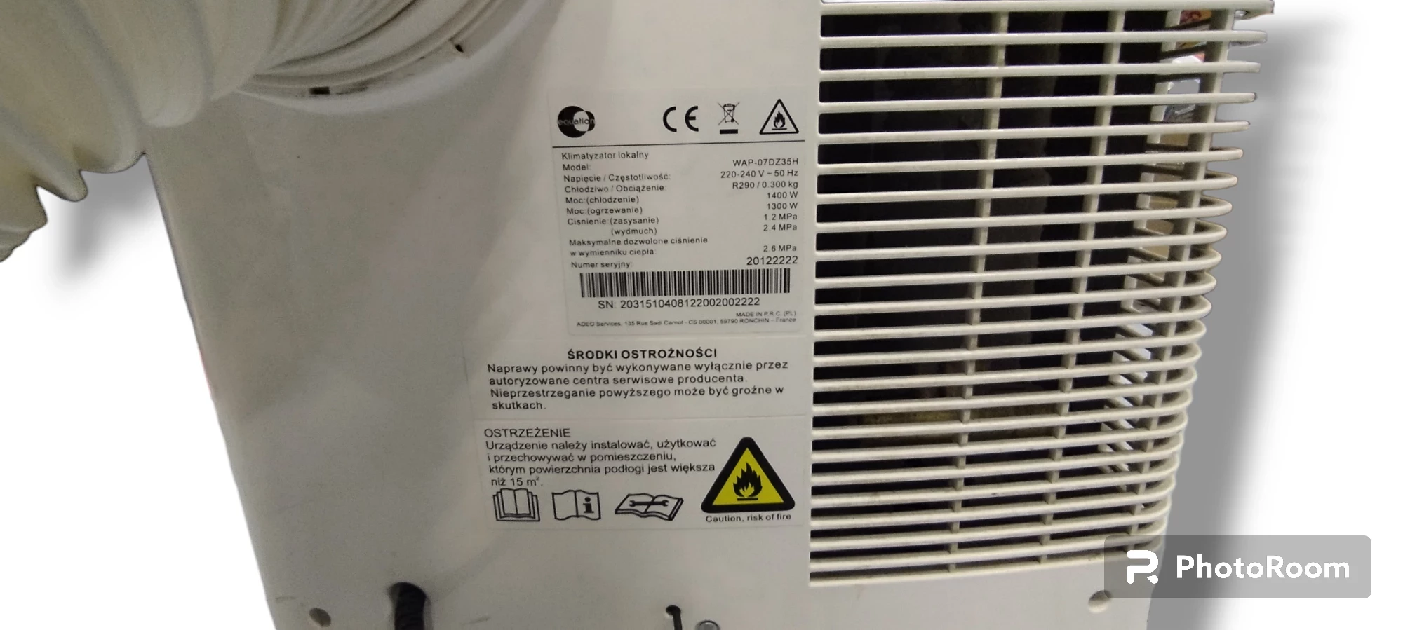 klimatyzator-equation-wap-07dz35h-stan-uzywany