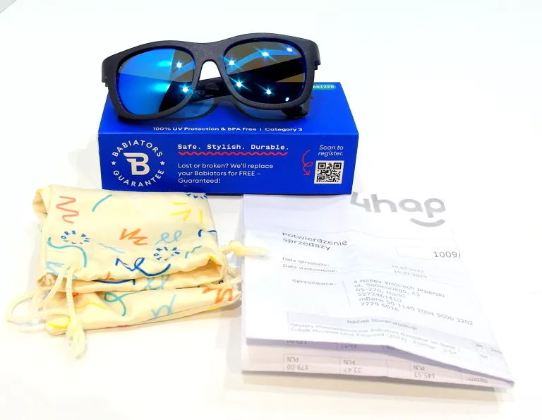 OKULARY BABIATORS POLARYZACJA 3-5 JET BLACK
