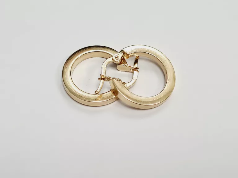 zlote-kolczyki-kola-585-stan-powystawowy
