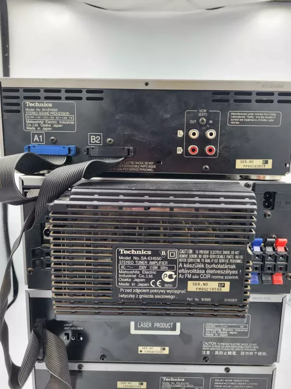 WIEŻA STEREO TECHNICS SH-EH550, SA-EH550, SL-EH55
