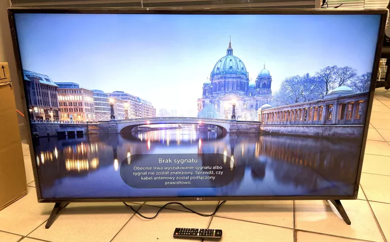 TELEWIZOR LG 55" 55UJ6307 + KABEL + PILOT