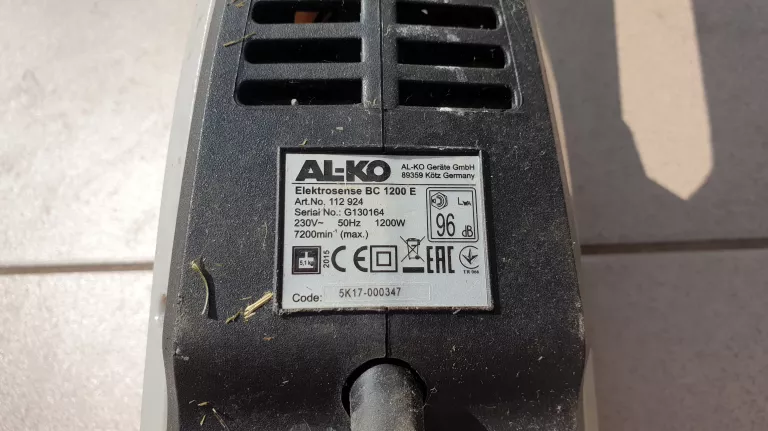 KOSA ELEKTRYCZNA AL-KO BC 1200 E
