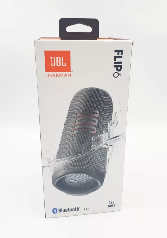 GŁOŚNIK BLUETOOTH JBL FLIP 6 SZARY