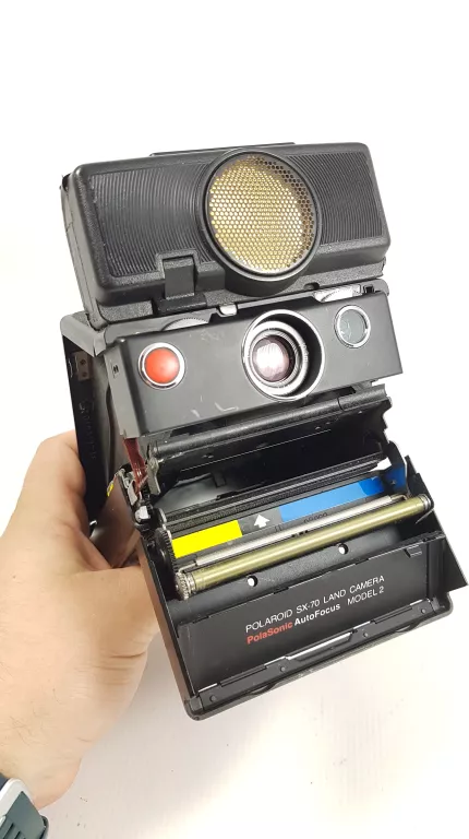 POLAROID SX-70 POLASONIC LAND CAMERA MODEL 2
