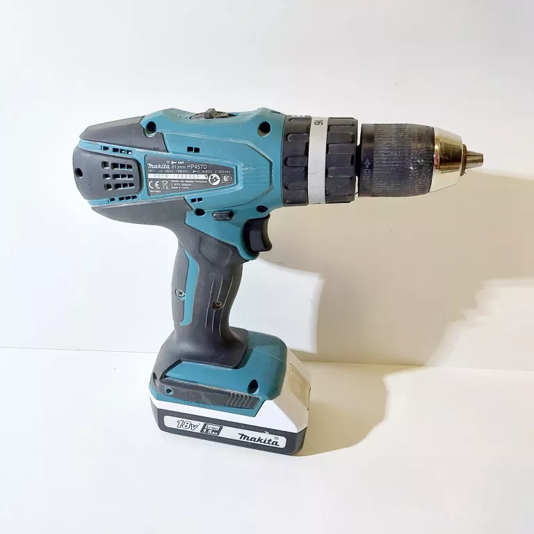 wkretarka-18v-makita-hp457d-akumulator-stan-uzywany