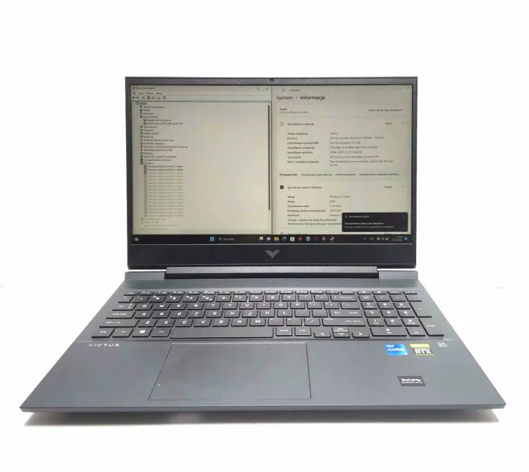 LAPTOP HP VICTUS 16-D1119NW(I5-12GEN) 16GB RAM