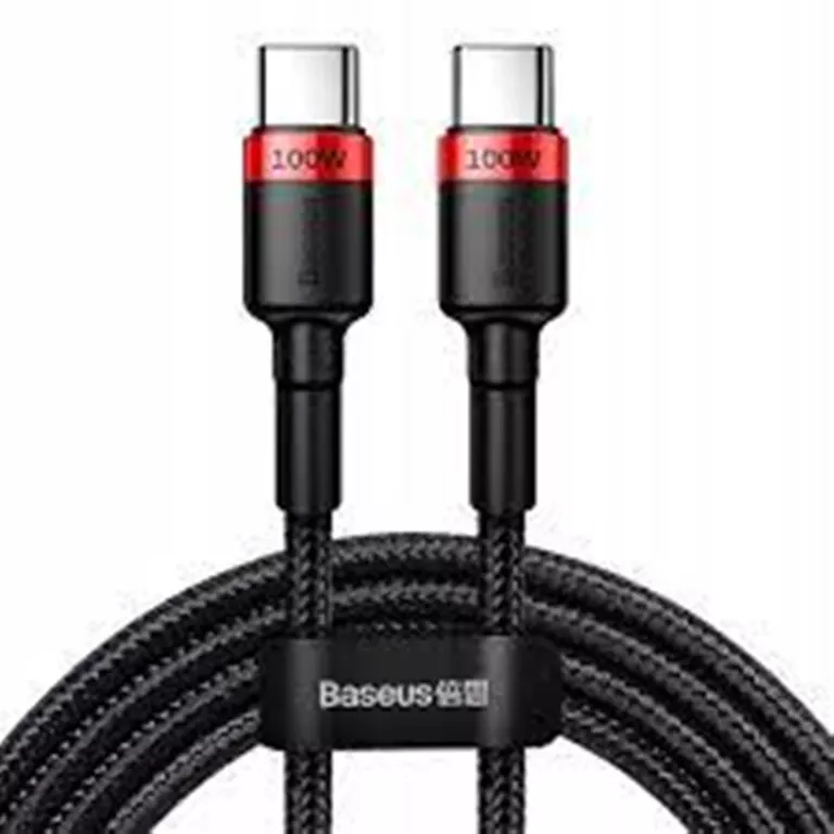 BASEUS KABEL USB DO APPLE 1,5A 2M CZERWONO-CZARNY