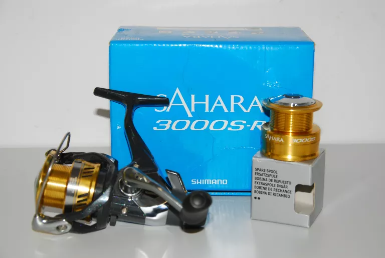 KOŁOWROTEK SHIMANO SAHARA 3000 S-R 2 SZPULE