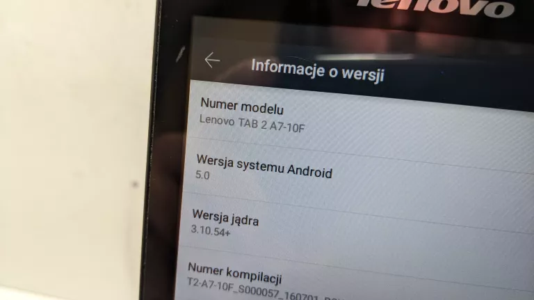 TABLET LENOVO TAB 2 A7