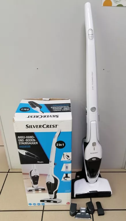 ODKURZACZ PIONOWY SILVERCREST SHSS 16 A1 KOMPLET