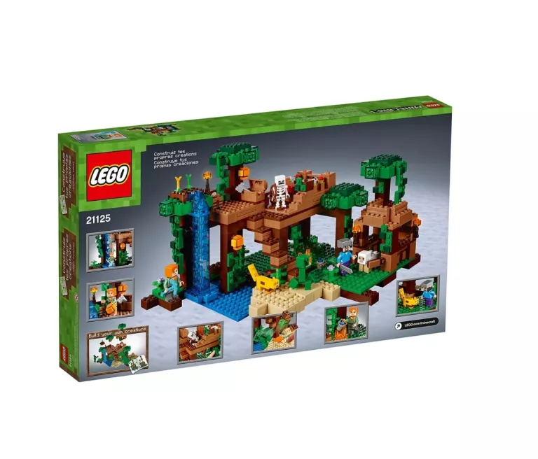 LEGO 21125 MINECRAFT - DOMEK NA DRZEWIE W DŻUNGLI