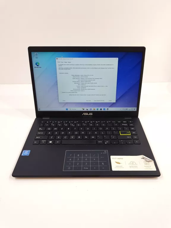 LAPTOP ASUS E410MA-EB449T 14' 8GB 256GB W10