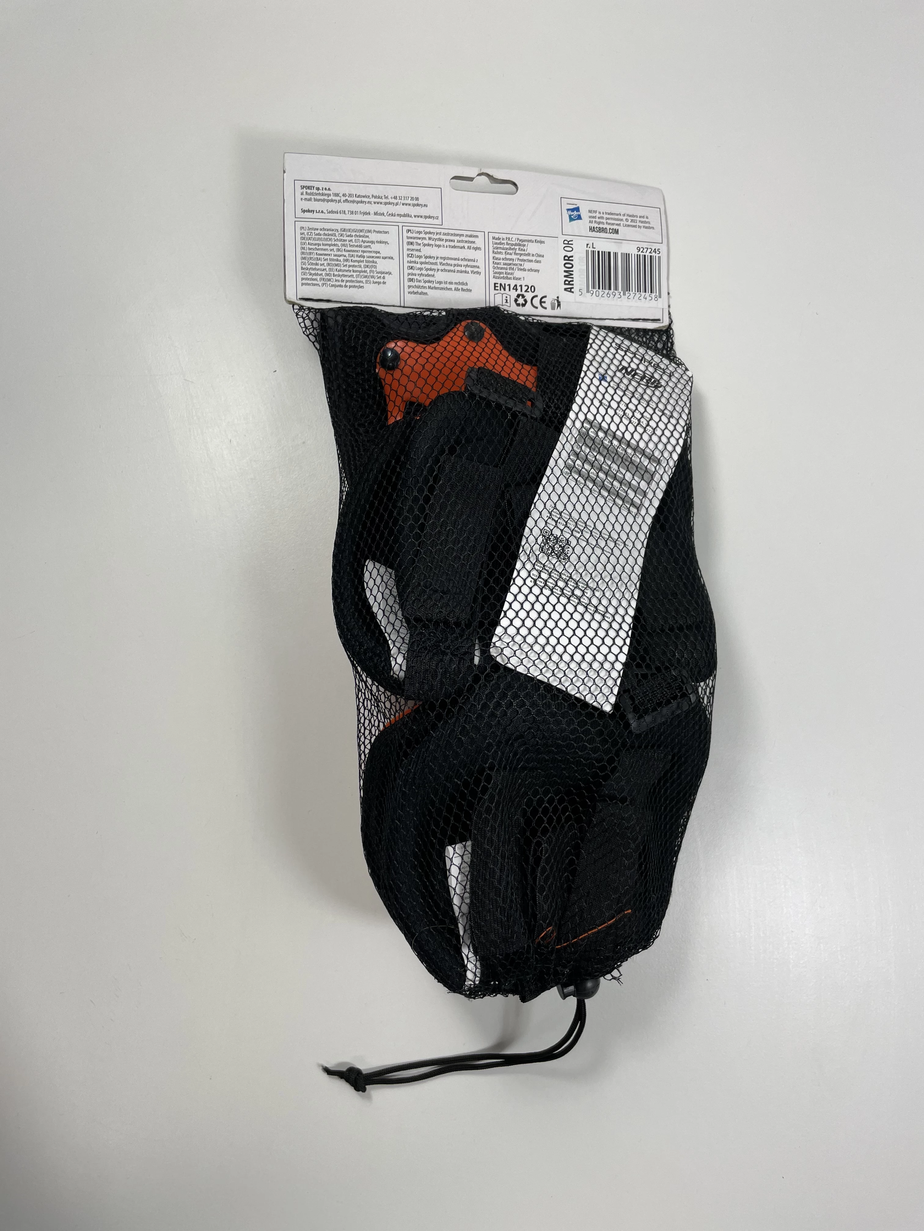 ochraniacze-nerf-spokey-armor-927245-na-lokcie-kolana-nadgarstki-zestaw-model-armor