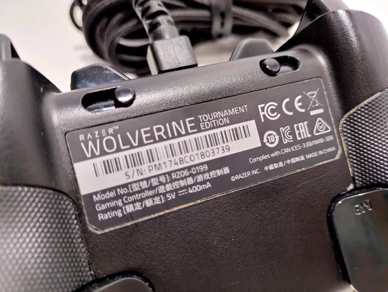 PAD XBOX RAZER WOLVERINE TOURNAMENT EDITION