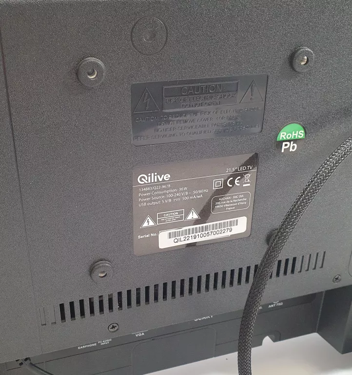 TELEWIZOR/MONITOR QILIVE 21,5" 134883