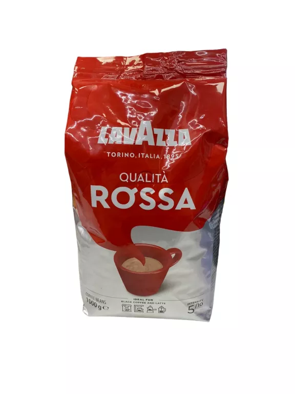 KAWA ZIARNISTA LAVAZZA QUALITA ROSSA 1 KG, Kawa ziarnista