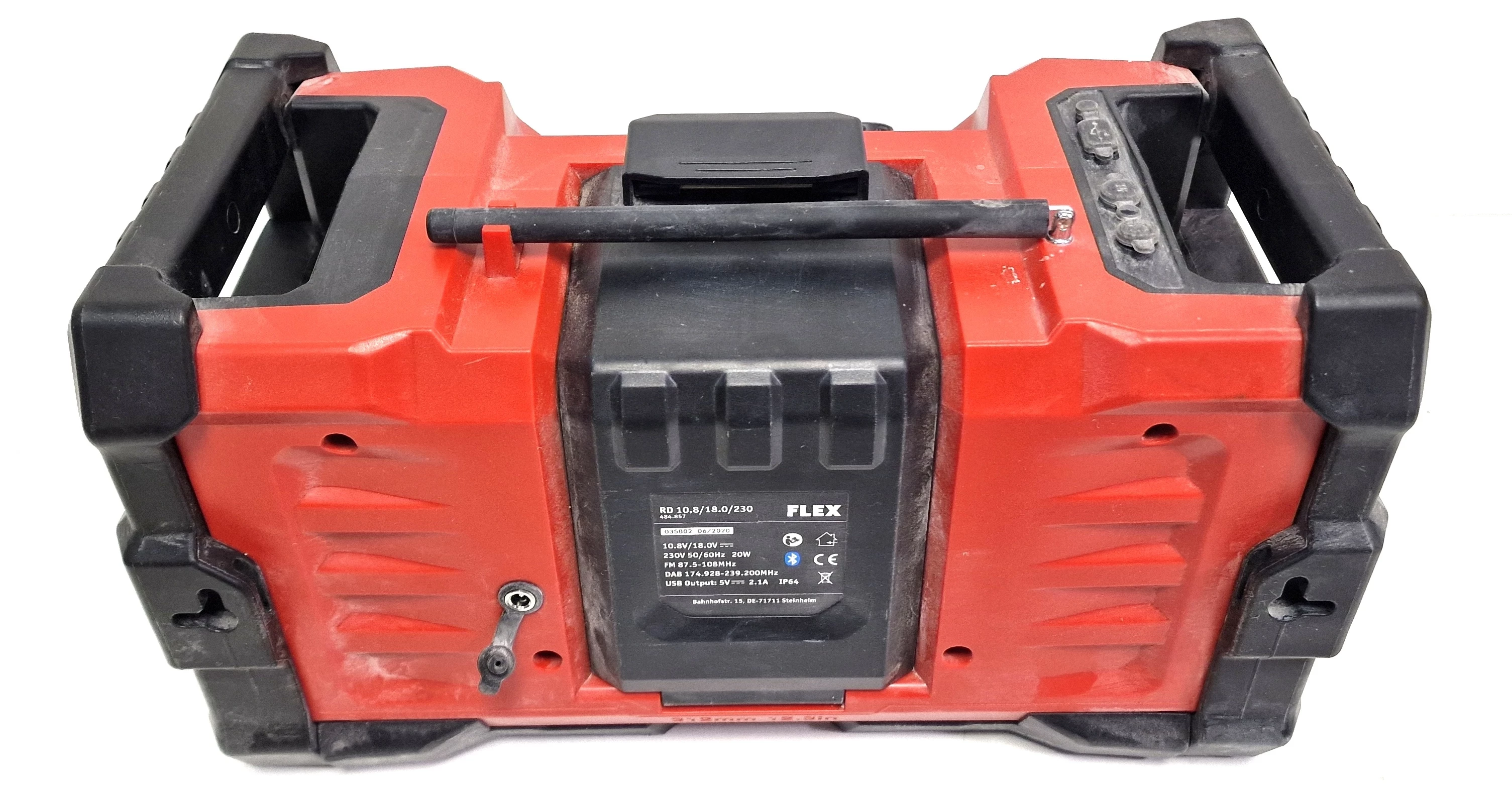 radio-budowlane-flex-rd-108-zasilacz-stan-uzywany