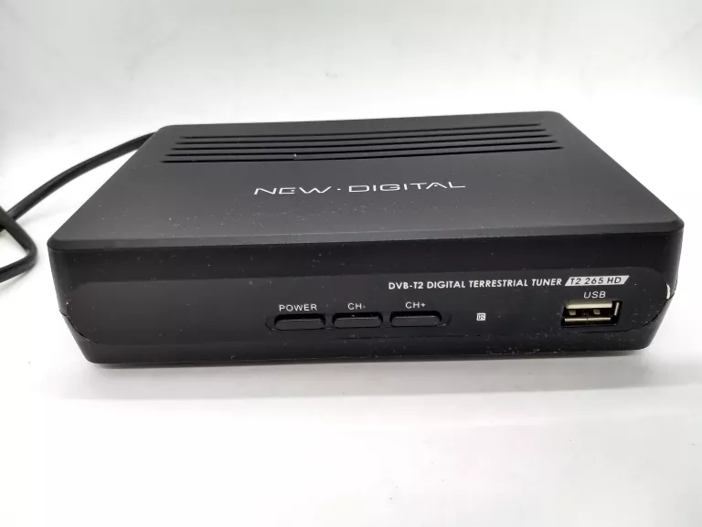 DEKODER DVB-T2 NEW DIGITAL T2 265 HD Z PILOTEM