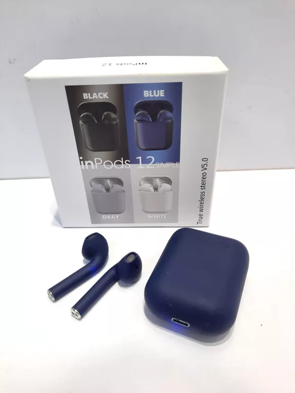 SŁUCHAWKI BEZPRZEWODOWE INPODS 12 SIMPLE V5.0