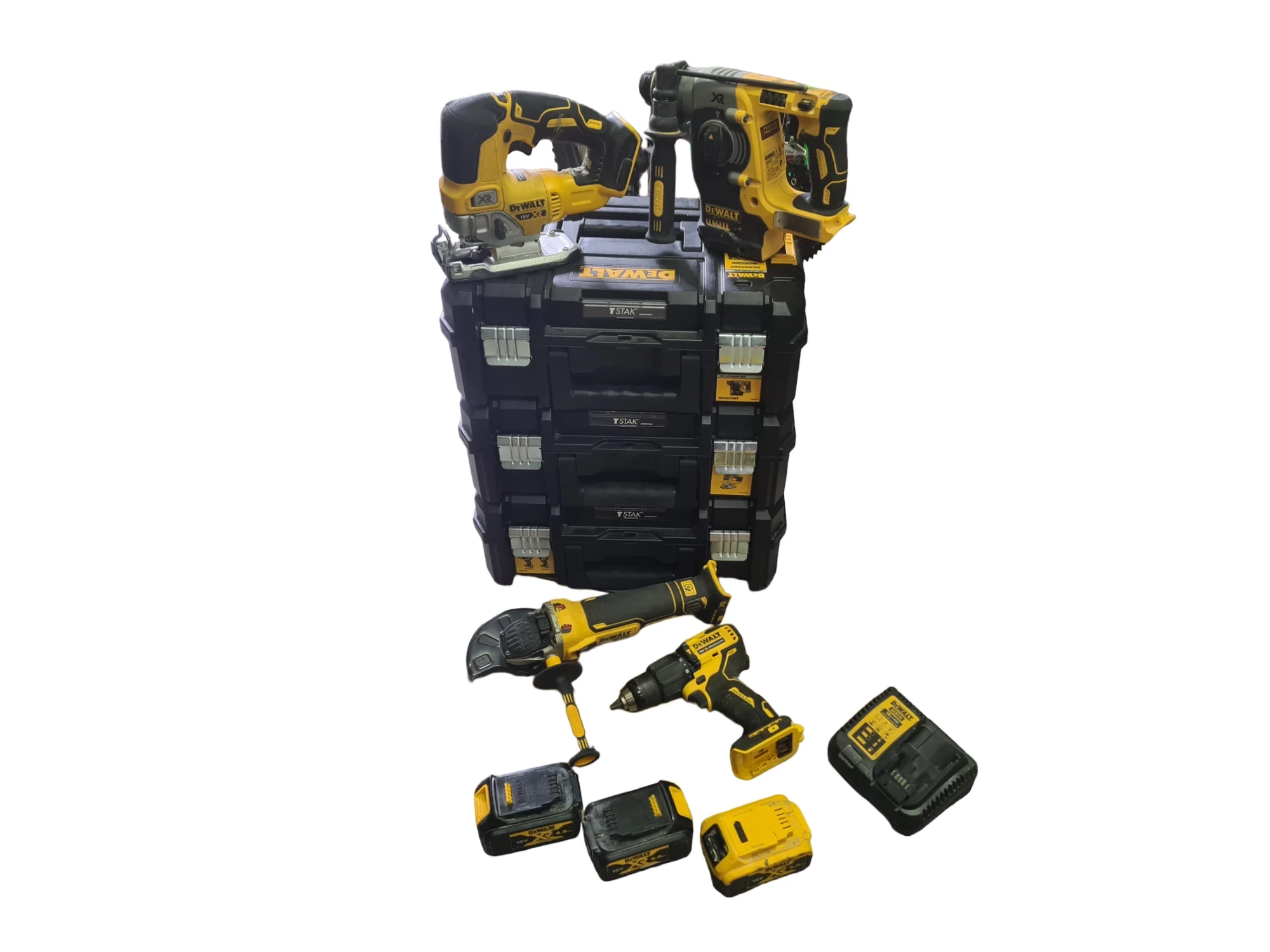 zestaw-elektronarzedzi-dewalt-18v-stan-uzywany