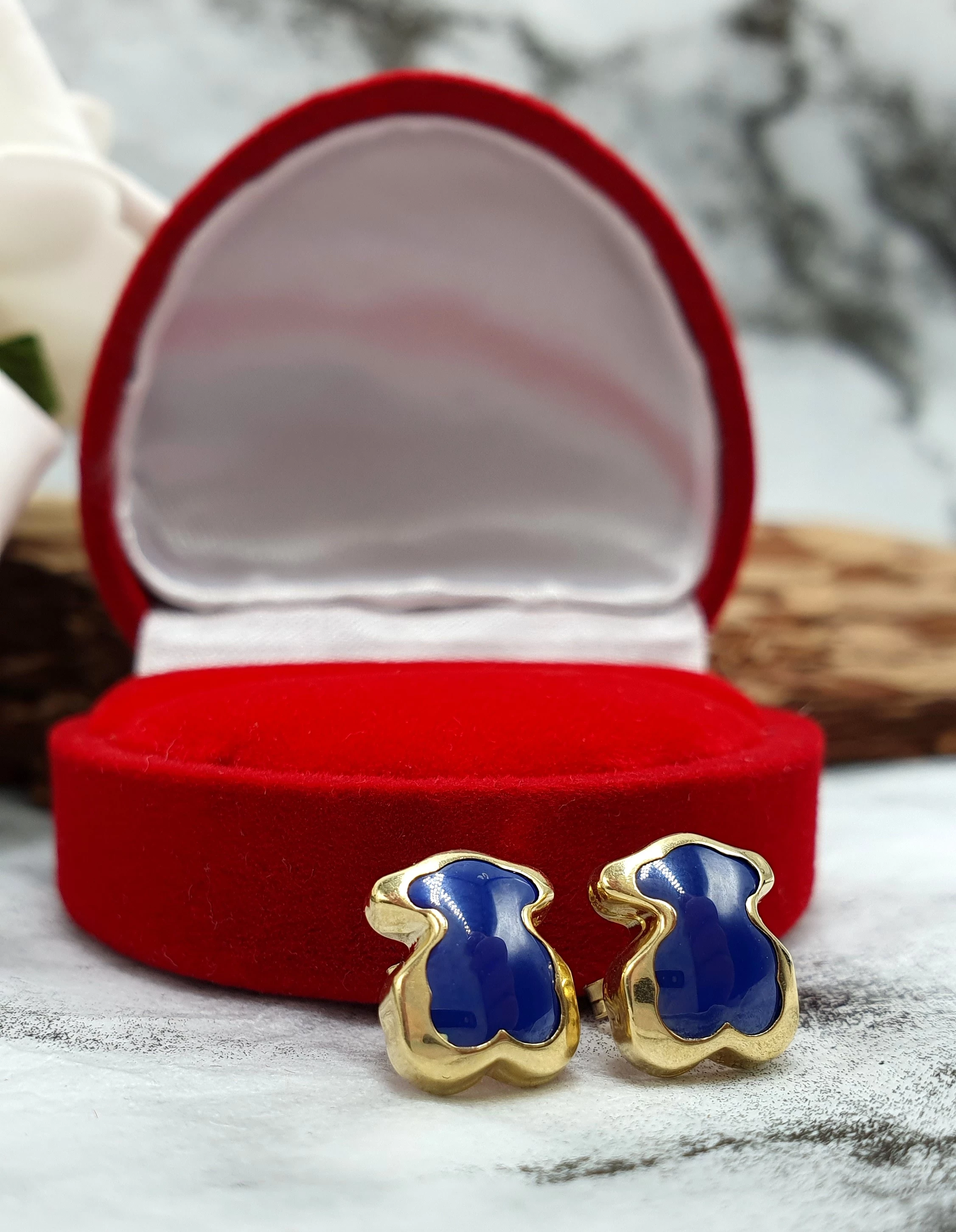 zlote-kolczyki-misie-granatowa-masa-31gr585-grunwaldzka-52-gdansk