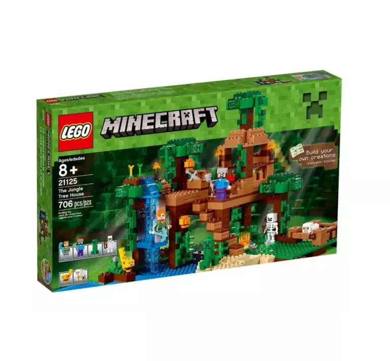 LEGO 21125 MINECRAFT - DOMEK NA DRZEWIE W DŻUNGLI