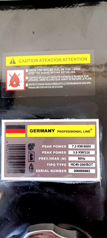 AGREGAT PRĄDOTWÓRCZY KELBCHEN KB4100X5
