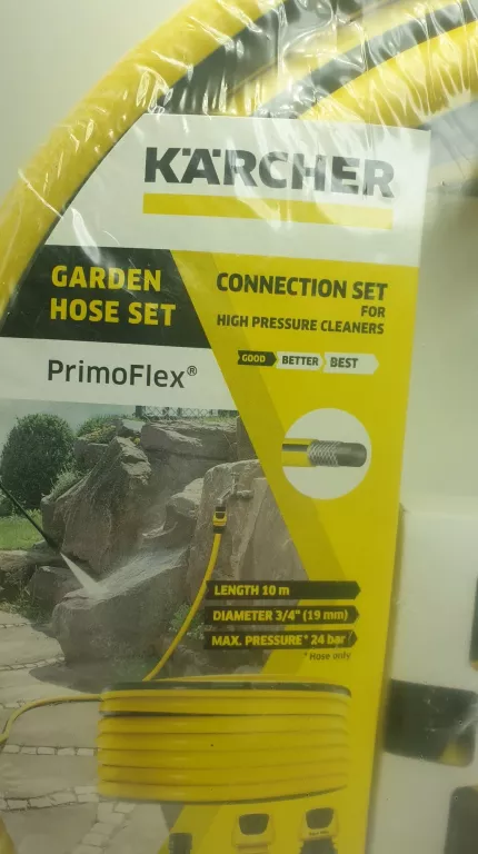 10M WĄŻ 3/4 KARCHER ZESTAW XL SZYBKOZŁĄCZKA