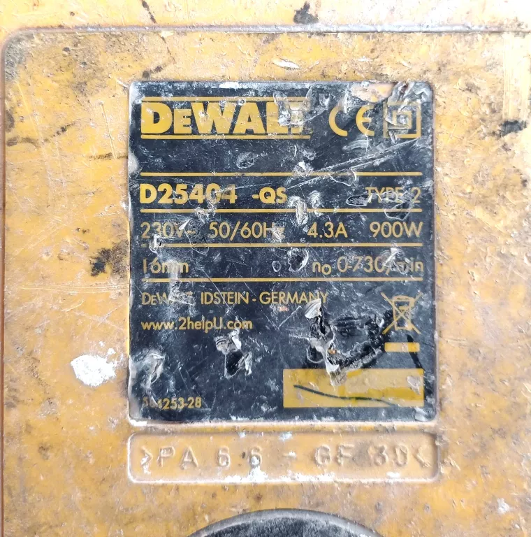 MŁOTOWIERTARKA DEWALT D25404