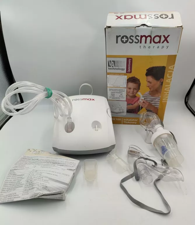 rossmax-inhalator-ne100-akcesoria-w-pudelku-stan-uzywany