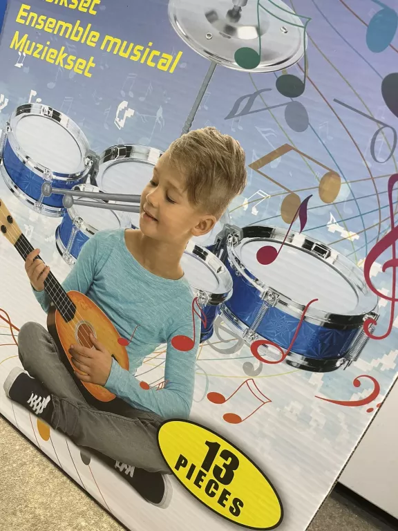 GITARA PERKUSJA ZESTAW DLA DZIECKA