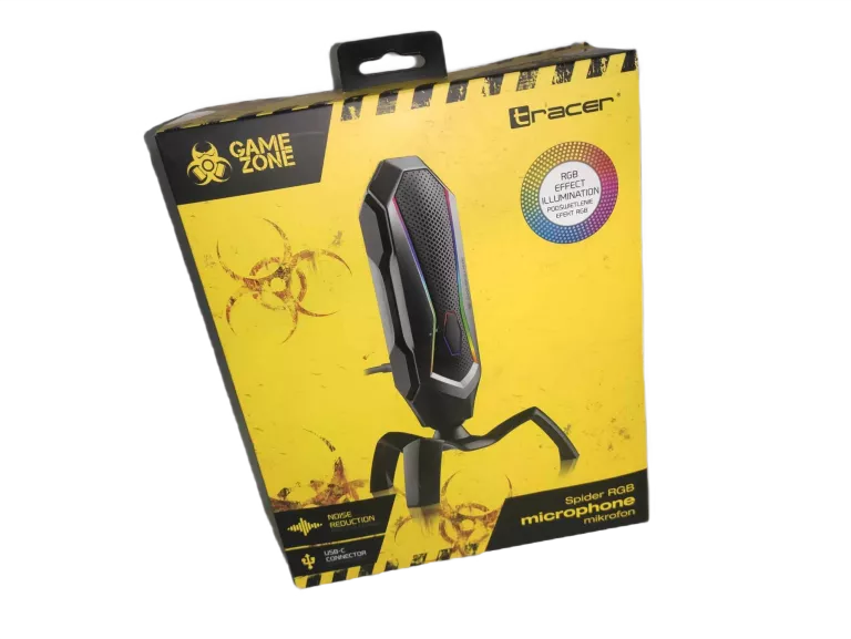 MIKROFON TRACER SPIDER RGB KOMPLET